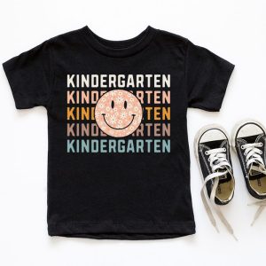 Retro Floral Kindergarten Teachers Back To School Student T Shirt 6