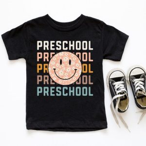 Retro Floral Preschool Teachers Back To School Student T Shirt 6