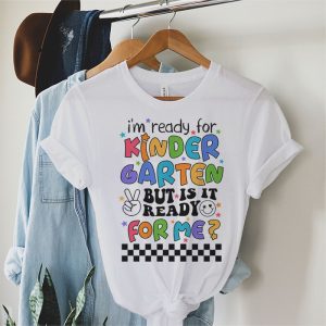 Retro Im Ready For Kindergarten First Day of School Teachers T Shirt 2 2