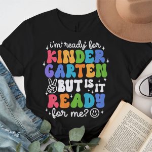 Retro Im Ready For Kindergarten First Day of School Teachers T Shirt 4 3