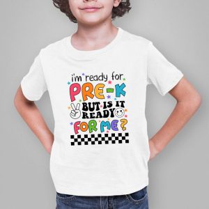 Retro Im Ready For Preschool First Day of School Teachers T Shirt 3 2