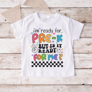 Retro Im Ready For Preschool First Day of School Teachers T Shirt 6 2