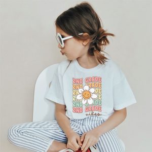 Second Grade Vibes 2nd Grade Team Retro 1st Day Of School T-Shirt