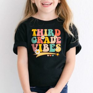 Third Grade Vibes 3rd Grade Team Retro 1st Day Of School T Shirt 2