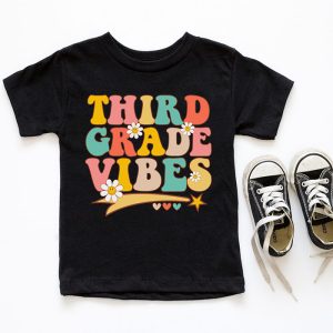 Third Grade Vibes 3rd Grade Team Retro 1st Day Of School T Shirt 6