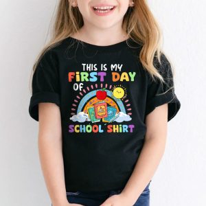 This Is My First Day Of School Shirt Back To School Student T Shirt 1 2