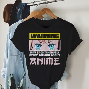 Warning May Spontaneously Start Talking About Anime Girls T Shirt 4 2