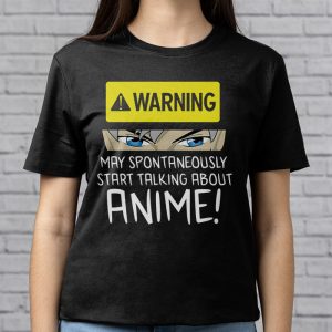 Warning May Spontaneously Start Talking About Anime Girls T Shirt 5 4