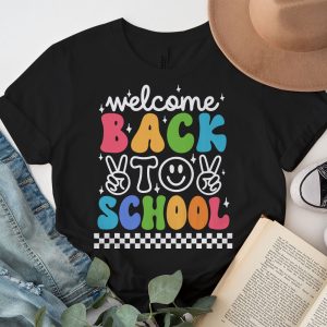 Welcome Back To School First Day Of School Teacher Student T Shirt 3 6