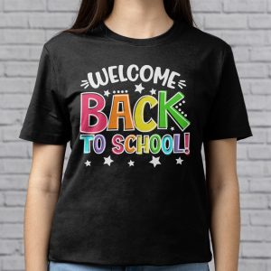 Welcome Back To School First Day Of School Teacher Student T Shirt 5