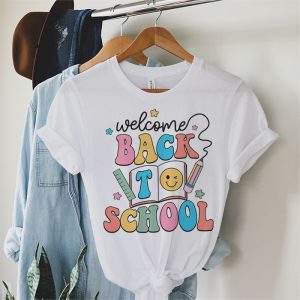 Welcome Back To School First Day Of School Teachers Students T Shirt 2 3