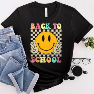 Welcome Back To School Groovy First Day of School Teacher T Shirt 1 1