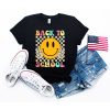 Welcome Back To School Groovy First Day of School Teacher T-Shirt 1