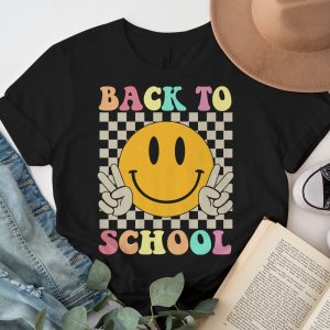 Welcome Back To School Groovy First Day of School Teacher T Shirt 1 5