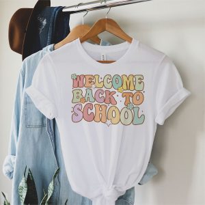 Welcome Back To School Groovy First Day of School Teacher T Shirt 3 2