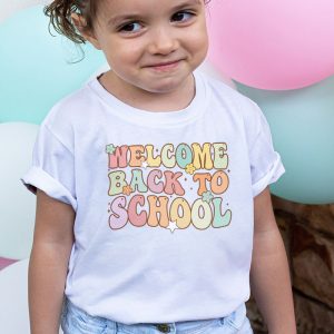 Welcome Back To School Groovy First Day of School Teacher T Shirt 3 3