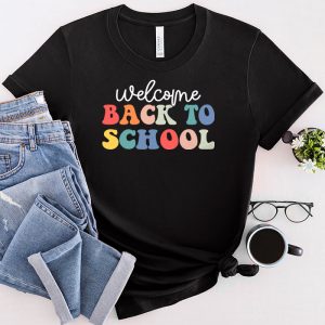 Welcome Back To School Groovy First Day of School Teacher T Shirt 4 1