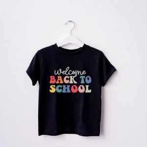 Welcome Back To School Groovy First Day of School Teacher T Shirt 4 5