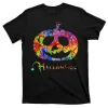 Abstract Halloween Pumpkin Unisex T-Shirt For Adult Kids