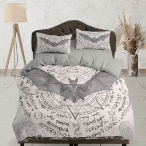 Alchemy Gothic Bat Bedding & Pillowcase
