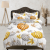 Autumn Pumpkin Vintage Halloween Full Size Bedding & Pillowcase