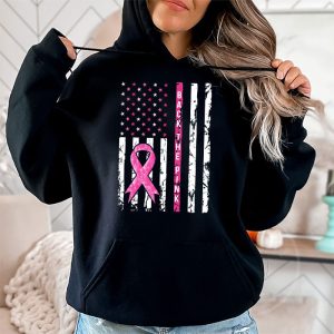 Back The Pink Breast Cancer Awareness Flag Toddler Women Men Hoodie 2 8