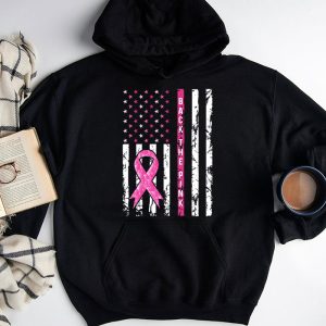 Back The Pink Breast Cancer Awareness Flag Toddler Women Men Hoodie 3 3