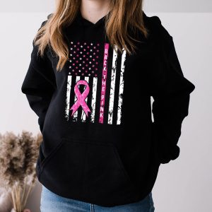 Back The Pink Breast Cancer Awareness Flag Toddler Women Men Hoodie 3 8