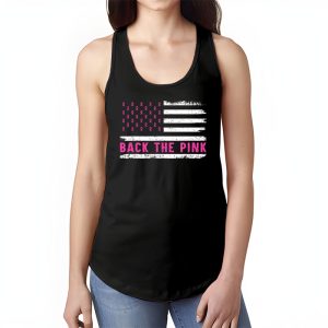 Back The Pink Breast Cancer Awareness Flag Toddler Women Men Tank Top 1 1