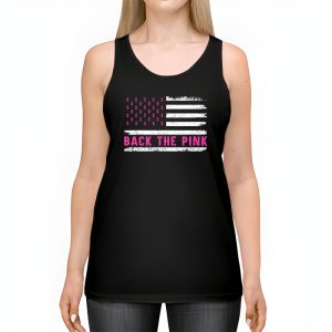 Back The Pink Breast Cancer Awareness Flag Toddler Women Men Tank Top 2 1