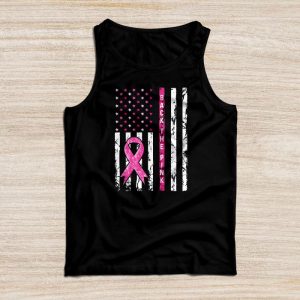 Back The Pink Breast Cancer Awareness Flag Toddler Women Men Special Tank Top 4