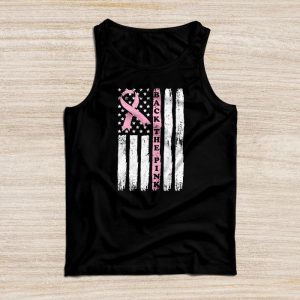 Back The Pink Breast Cancer Awareness Flag Toddler Women Men Special Tank Top 5