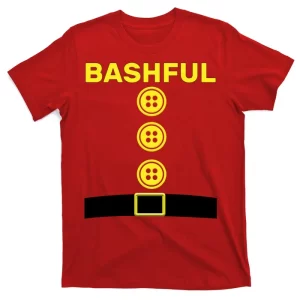 Bashful Dwarf Halloween Costume Unisex T-Shirt For Adult Kids