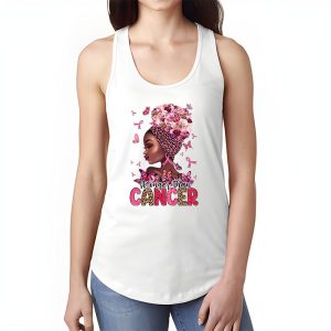 Black Women Queen Stronger Than Breast Cancer Pink Ribbon Tank Top 1 4