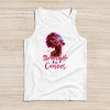 Black Women Queen Stronger Than Breast Cancer Pink Ribbon Tank Top