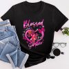 Blessed To Be Called Breast Cancer Survivor Pink Butterfly T-Shirt