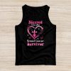 Blessed To Be Called Breast Cancer Survivor Pink Butterfly Tank Top