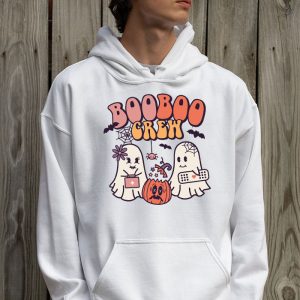 Boo Boo Crew Nurse Shirts Halloween Nurse Shirts for Women Hoodie 2 2