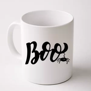 Boo Cut Spider Halloween Coffee Mug
