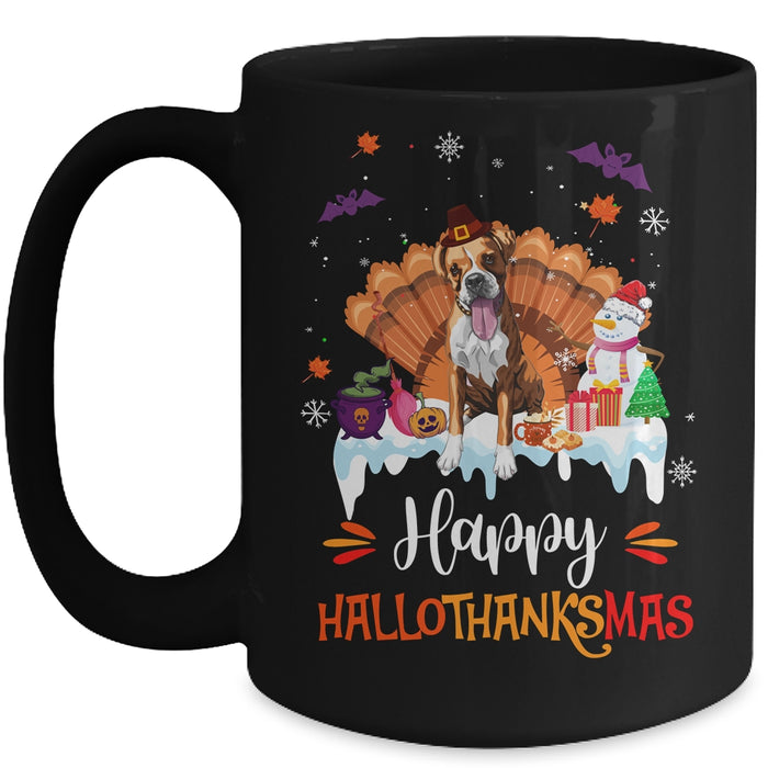 Boxer-Happy-HalloThanksMas-Halloween-Thanksgiving-Christmas-Ceramic-Mug-2 Boxer Happy HalloThanksMas Halloween Thanksgiving Christmas Ceramic Mug 2