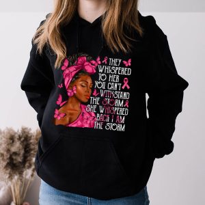 Breast Cancer Awareness I Am The Storm Pink Ribbon Special Hoodie 1