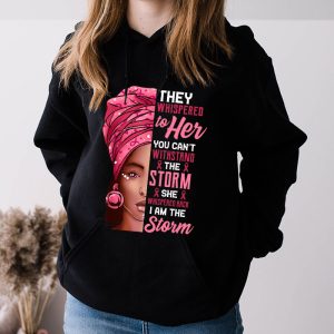 Breast Cancer Awareness I Am The Storm Pink Ribbon Special Hoodie 2