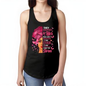 Breast Cancer Awareness Black Women Warrior Pink Ribbon Tank Top 1 4