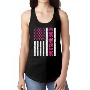 Breast Cancer Awareness Pink Ribbon USA American Flag Men Tank Top 1 1