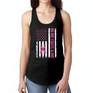 Breast Cancer Awareness Pink Ribbon USA American Flag Men Tank Top 1 2