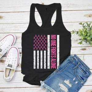 Breast Cancer Awareness Pink Ribbon USA American Flag Men Tank Top 5 1