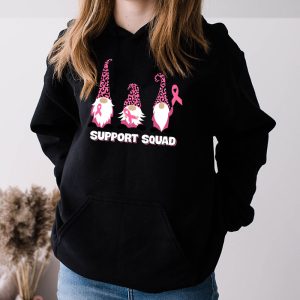 Breast Cancer Awareness Shirt For Women Gnomes Support Squad Hoodie 3 6