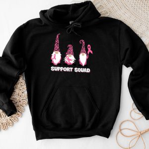 Breast Cancer Awareness Shirt For Women Gnomes Support Squad Hoodie 4 2