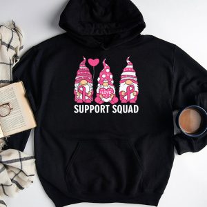 Breast Cancer Awareness Shirt For Women Gnomes Support Squad Hoodie 6 1