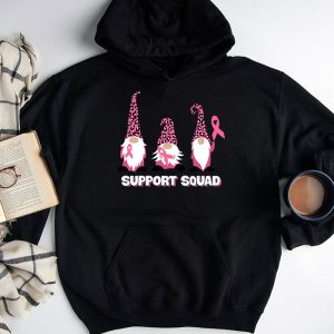 Breast Cancer Awareness Shirt For Women Gnomes Support Squad Hoodie 6 2